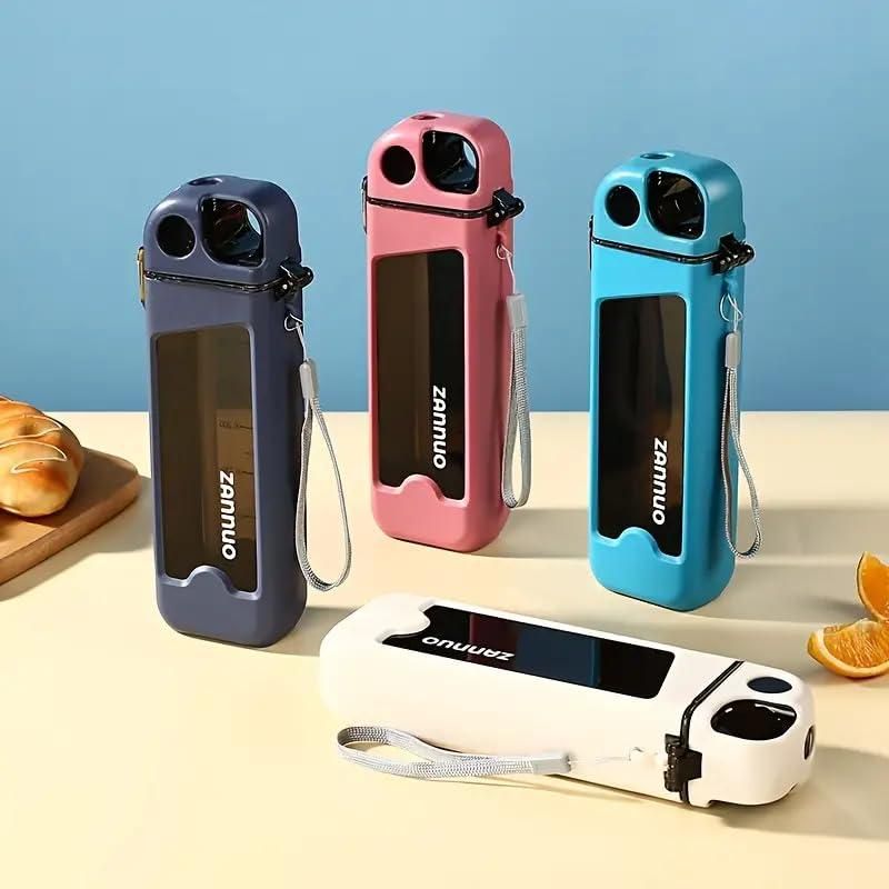 Leakproof Sports Water Bottle with Straw
