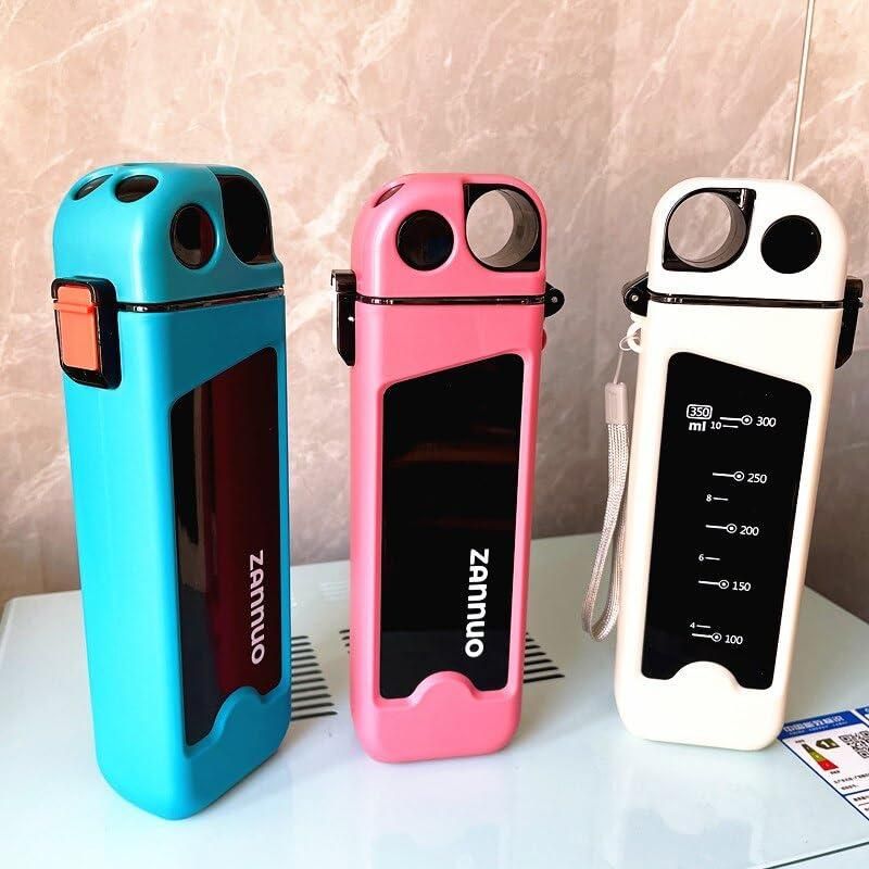 Leakproof Sports Water Bottle with Straw