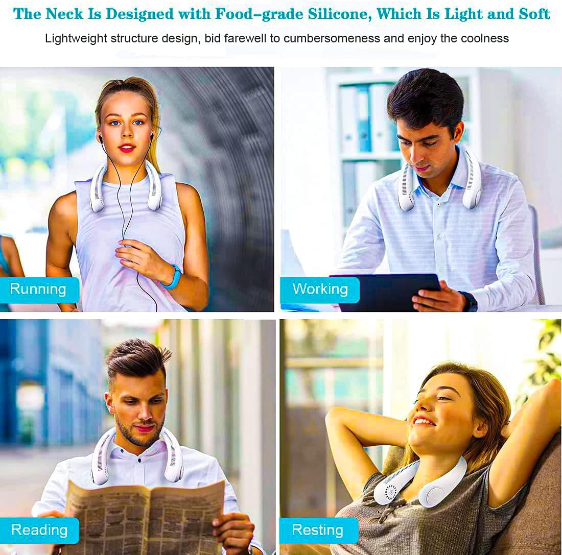 Wearable Neck Cooling Fan
