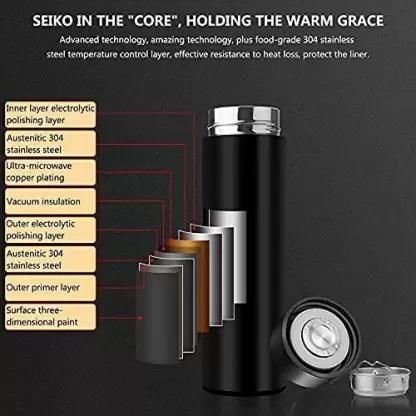 Stainless Steel Temperature Display Bottle