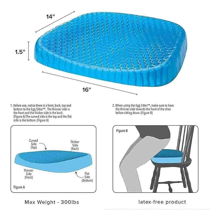 Egg Sitter Gel Seat Cushion