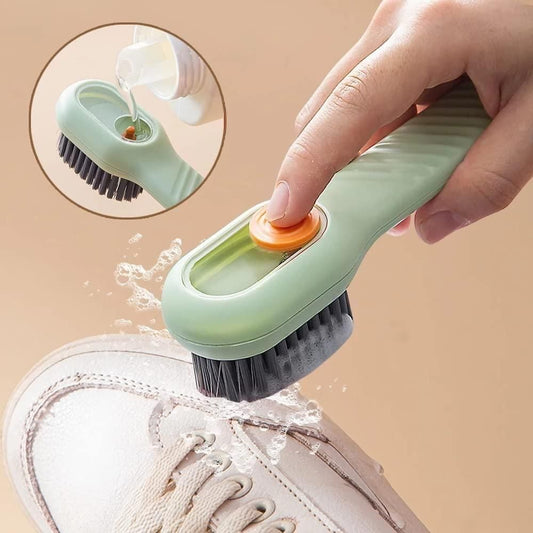 Soap Dispensing Scrub Brush Set