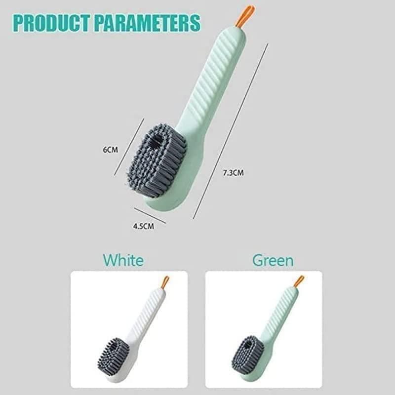 Soap Dispensing Scrub Brush Set