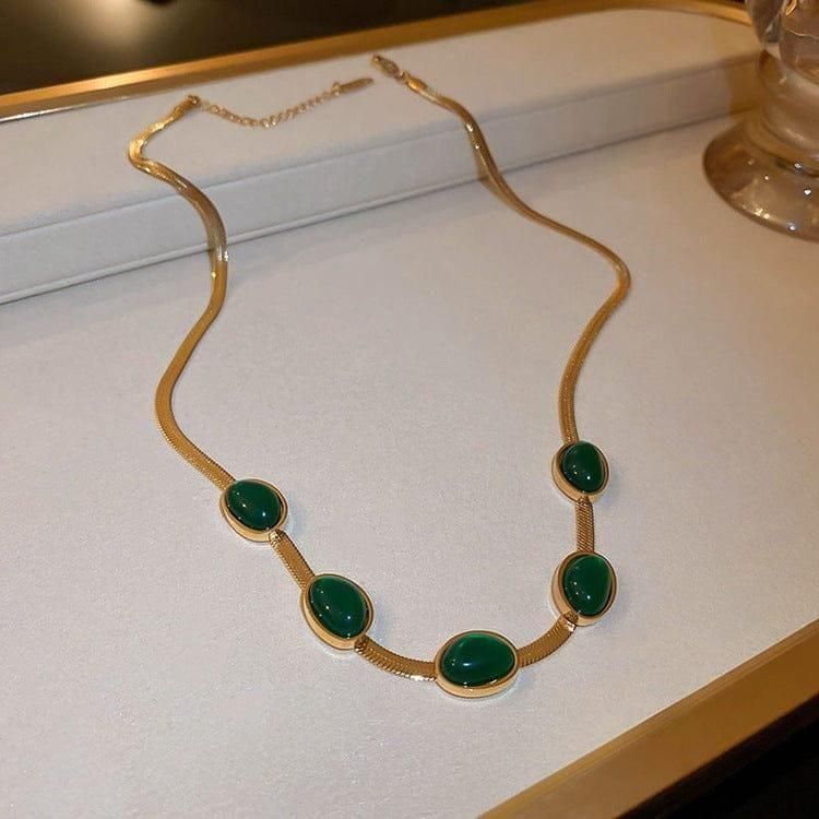 Emerald Grace Jewellery Set