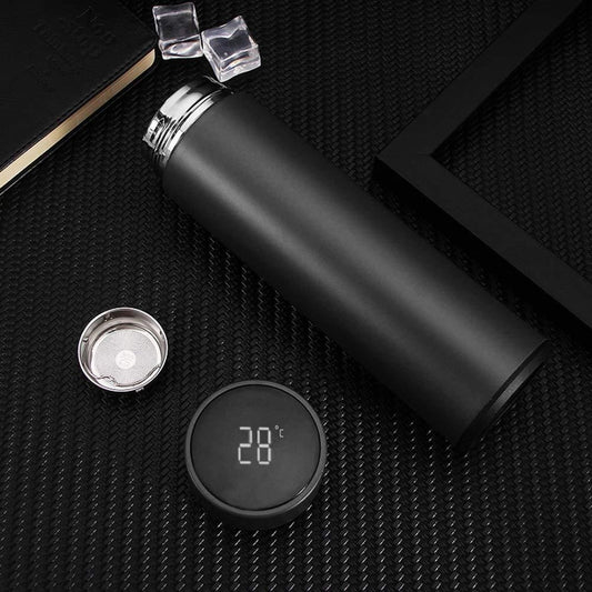 Stainless Steel Temperature Display Bottle